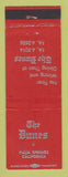 Matchbook Cover - The Dunes Palm Springs CA