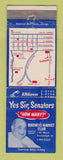 Matchbook Cover - Barney's Market Club Chicago IL WEAR