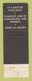 Matchbook Cover - Act IV Restaurant Chicago IL WEAR