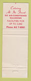Matchbook Cover - Chateau Royale Catering Chicago IL WEAR