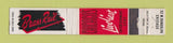 Matchbook Cover - Brass Rail Restaurant Chicago IL WEAR 10 Strike