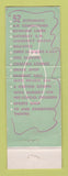 Matchbook Cover - Town and Country Bowling Northlake IL