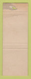Matchbook Cover - Burns Shell oil gas Oak Park IL POOR STRIKER