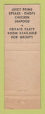 Matchbook Cover - Wilson Village Chinese Restaurant Chicago IL