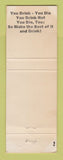 Matchbook Cover - Heidelberger Fass Restaurant Chicago IL German