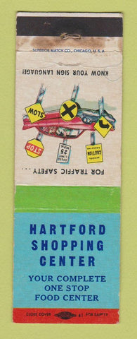 Matchbook Cover - Hartford Shopping Center IL? WORN