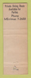 Matchbook Cover - Ranger Restaurant Chicago IL WORN