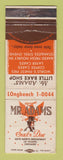 Matchbook Cover - Mr Adams Snack n Dine Chicago IL WEAR