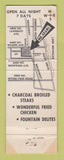 Matchbook Cover - Mr Adams Snack n Dine Chicago IL WEAR