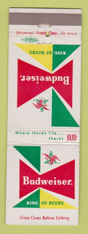 Matchbook Cover - Budweiser Beer