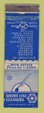 Matchbook Cover - Shore Line Cleaners Chicago IL WORN