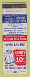 Matchbook Cover - White Star Laundry Cleaners Chicago IL