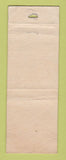 Matchbook Cover - Coronet Snack Shop Chicago IL POOR STRIKER WEAR