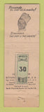 Matchbook Cover - Restaurant Chalet Suizo Mexico WEAR