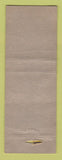 Matchbook Cover - Wonderburger Hamburgers Chicago IL WORN Full Length