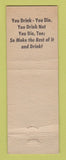 Matchbook Cover - Heidelberger Fass Restaurant Chicago IL German