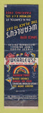 Matchbook Cover - Wearley's Restaurant Washington DC feature WEAR