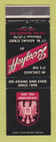 Matchbook Cover - Berghoff Restaurant Chicago IL 70th WEAR