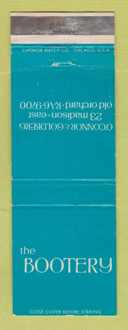 Matchbook Cover - The Bootery O'Connor & Goldberg WEAR
