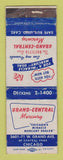 Matchbook Cover - Grand Central Mercury Chicago IL WORN