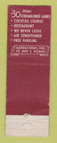 Matchbook Cover - 30 Bowlium Bowling Chicago IL AMF Robot WORN