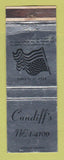 Matchbook Cover - Cundiff's NE1-4100 WORN