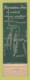 Matchbook Cover - Barristers Inn Eagle Rock CA WEAR