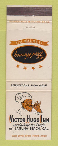 Matchbook Cover - Victor Hugo Inn Laguna Beach CA Fred Harvey
