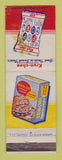 Matchbook Cover - Popcorn Krun Chee Potatoe Chips WEAR