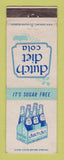 Matchbook Cover - Dutch Diet Cola Soda