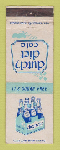 Matchbook Cover - Dutch Diet Cola Soda