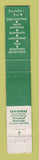 Matchbook Cover - Hotel President Waterloo IA WEAR 10 Strike