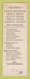 Matchbook Cover - Ferrara Manor Catering Chicago IL WEAR