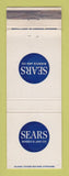 Matchbook Cover - Sears Roebuck Stores