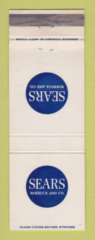 Matchbook Cover - Sears Roebuck Stores