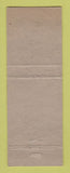 Matchbook Cover - Advance Real Estate Chicago IL HL Sterett hillbilly