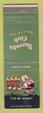 Matchbook Cover - Harrah's Club Casino Reno Lake Tahoe NV