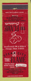 Matchbook Cover - Steak City Flame Restaurant Chicago IL WEAR