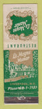 Matchbook Cover - Le Moyne Manor Liverpool NY WEAR
