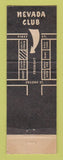 Matchbook Cover - Nevada Club Casino Las Vegas NV WEAR