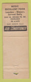 Matchbook Cover - Cowboy O'Rourke's Restaurant Chicago IL POOR STRIKER