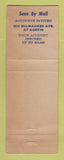 Matchbook Cover - Norwood Park Savings and Loan Chicago IL