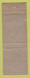 Matchbook Cover - Drovers Hotel Chicago IL WORN