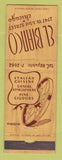 Matchbook Cover - El Bianco Italian Restaurant Chicago IL