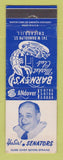Matchbook Cover - Barney's Market Club Chicago IL WEAR