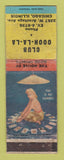 Matchbook Cover - Club Oooh La LA Chicago IL pinup POOR