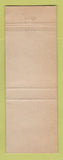 Matchbook Cover - Blue Bonnet Restaurant Brookfield IL WEAR