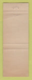 Matchbook Cover - Irving Lounge Restaurant Chicago IL WORN