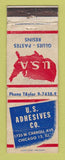 Matchbook Cover - U SADhesives Chicago IL WORN