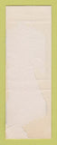 Matchbook Cover - Anderson's Lumber Irons MI SAMPLE